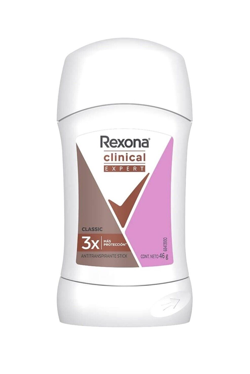 1 x Rexona clinical expert strength classic deodorant antiperspirant cream 46g