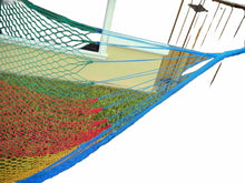 Load image into Gallery viewer, 12 Ft Hammock Hamaca Multi-Colored Mexico Handmade Threaded Patio Camping New