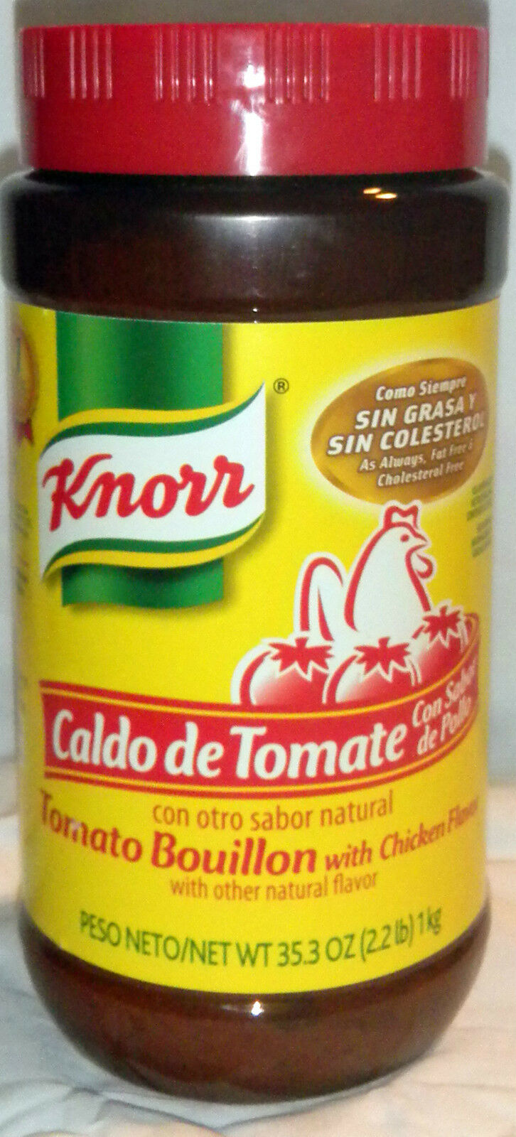 Knorr Caldo De Tomate Con Sabor De Pollo ( Tomato Bouillon With